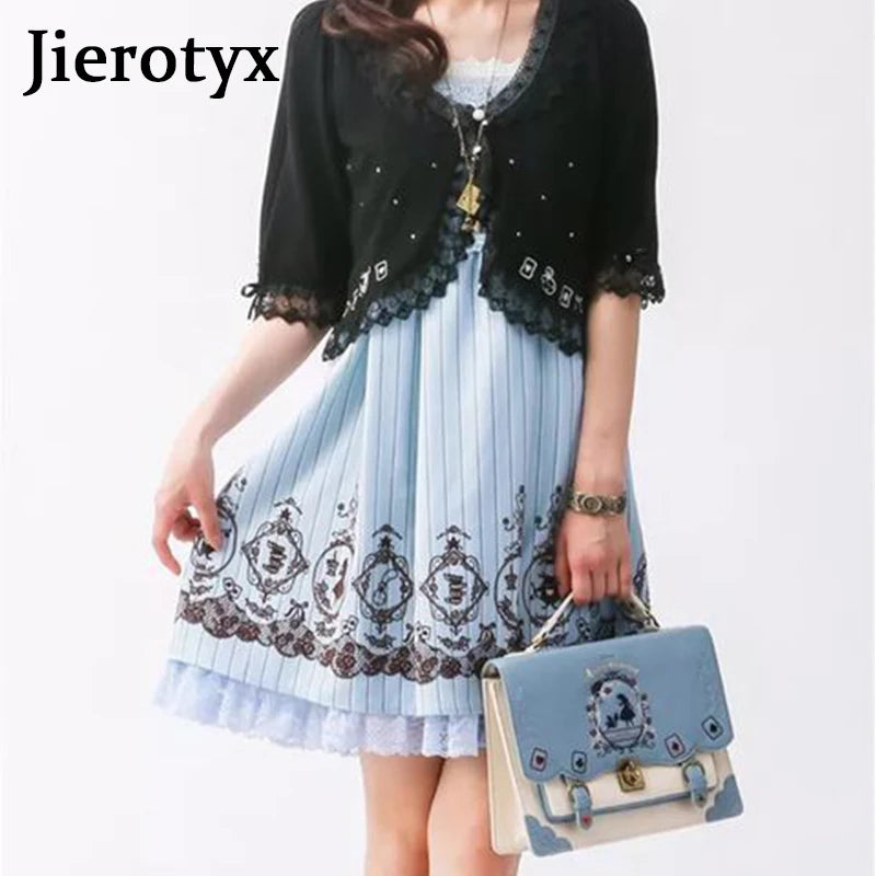 JIEROTYX-Alice in Wonderland backpack