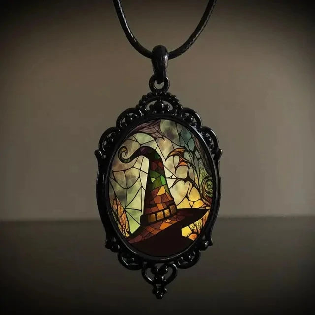 Gothic Necklace Wizard Necklace Halloween