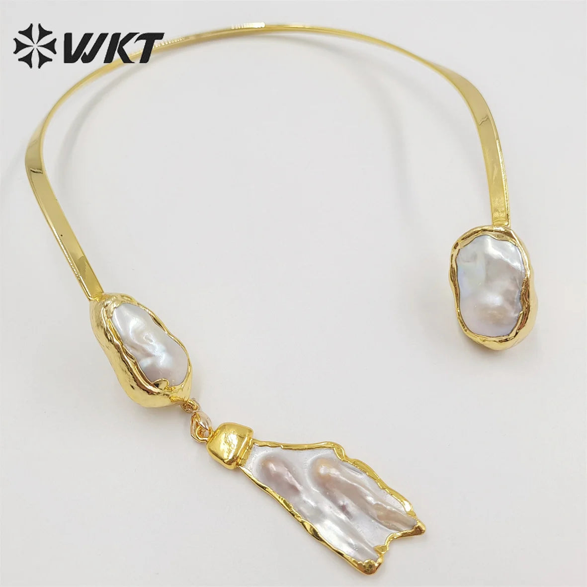 WT-JN212 Natural Baroque Pearl Necklace