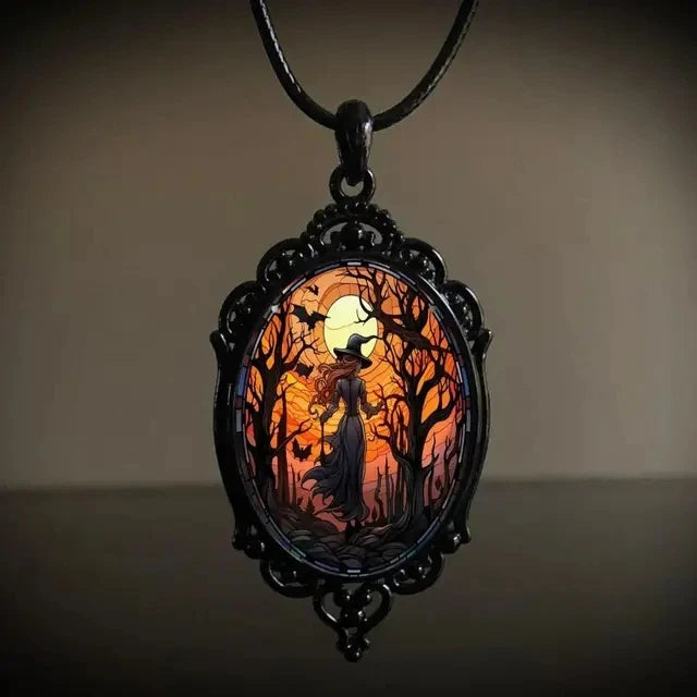 Gothic Necklace Wizard Necklace Halloween
