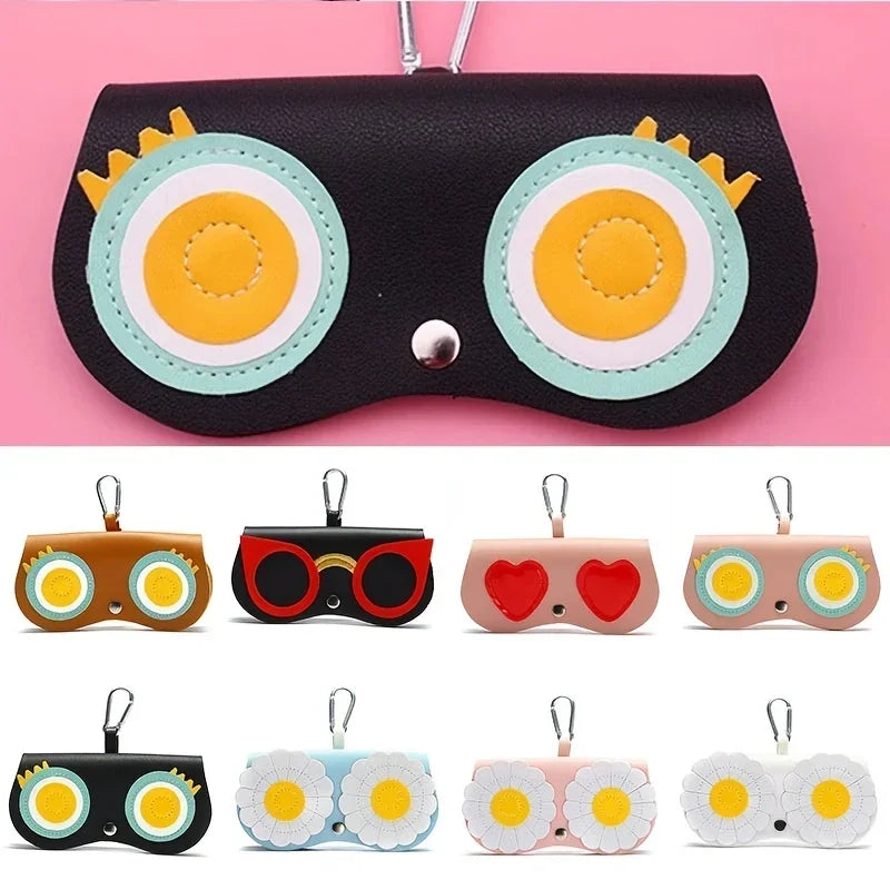 Women's Eyeglass Case Snap Closure Design