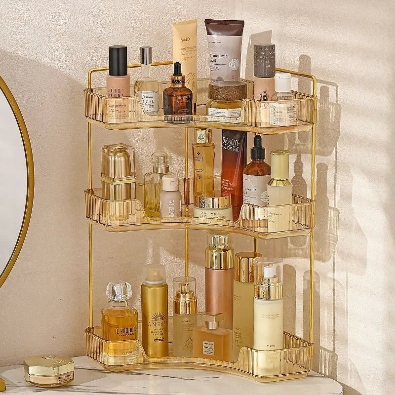 Bathroom Corner Storage Organizer Shelf