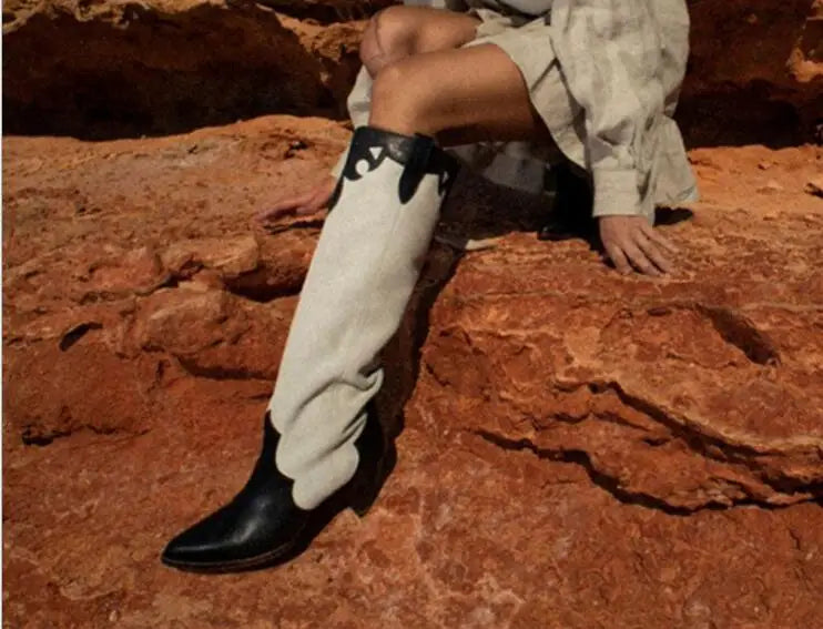 Linamong Knee High Boots