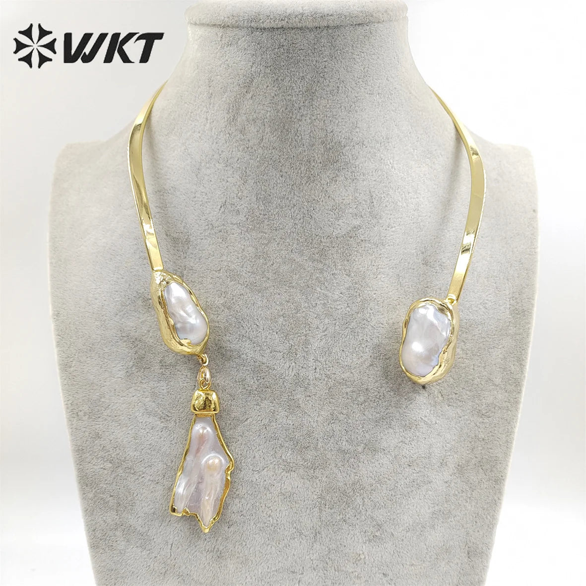 WT-JN212 Natural Baroque Pearl Necklace