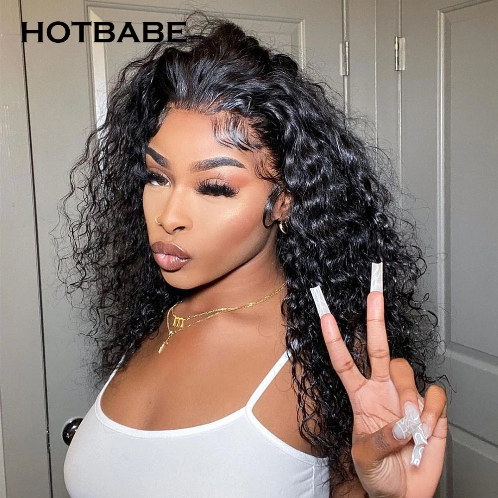 Water Wave Full Lace Human Hair Wigs