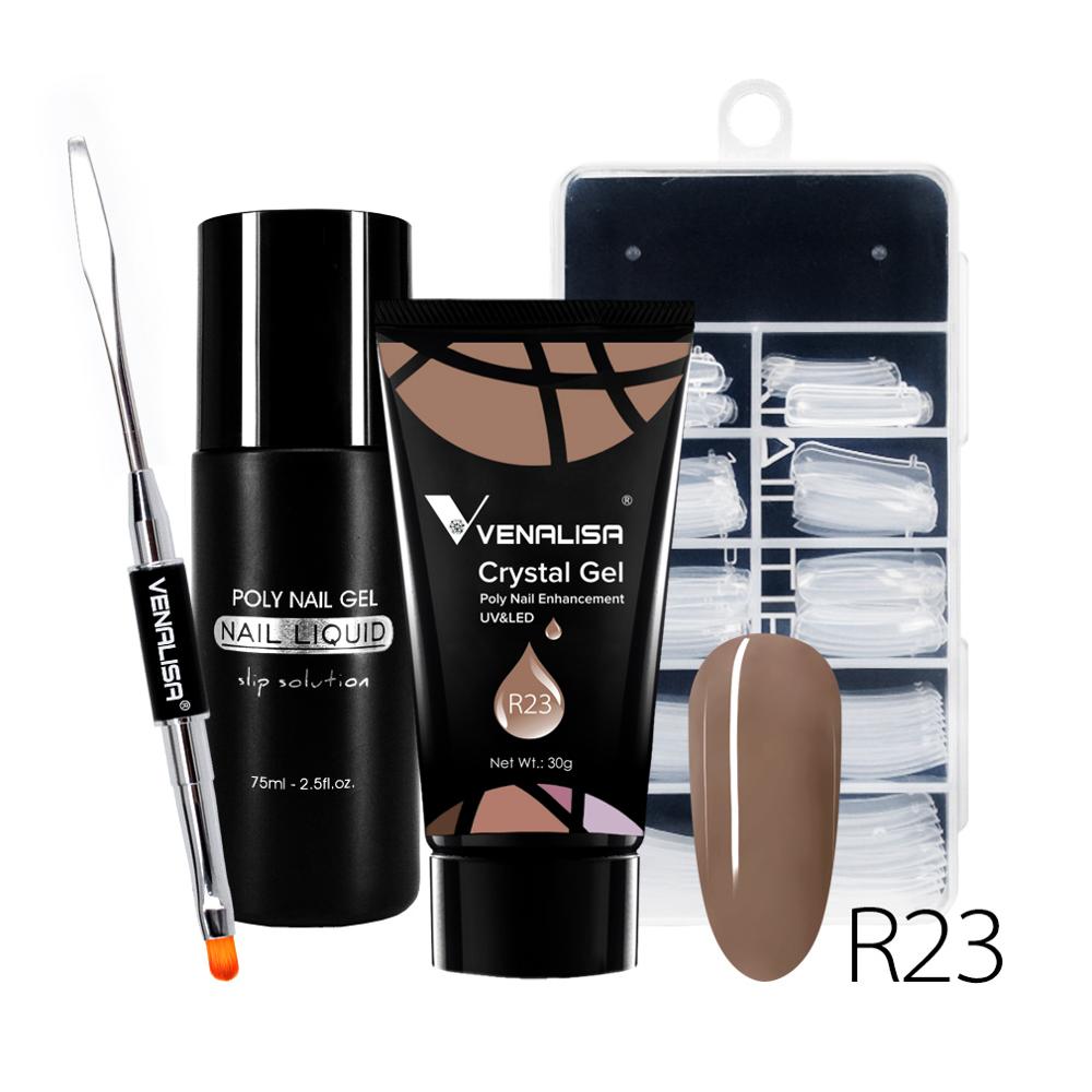 Venalisa Poly Nail Gel Kit Nail Art