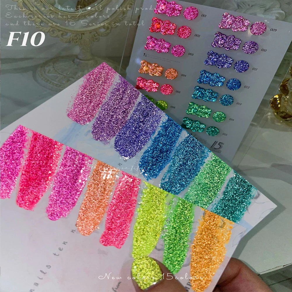 Vendeeni Reflective Glitter Gel Nail Polish