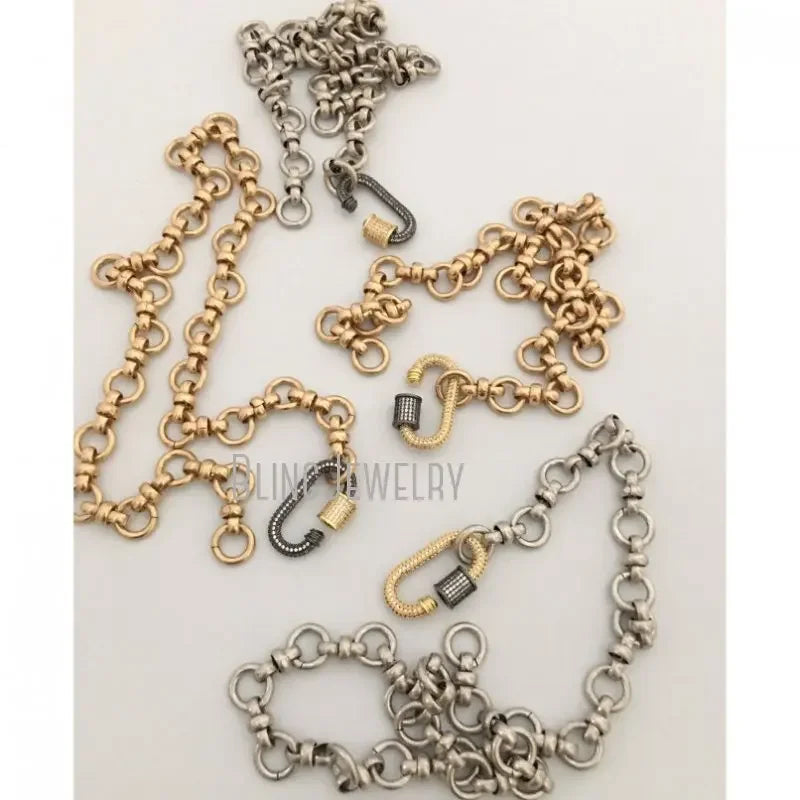Chunk Cable Chain Layer Necklace