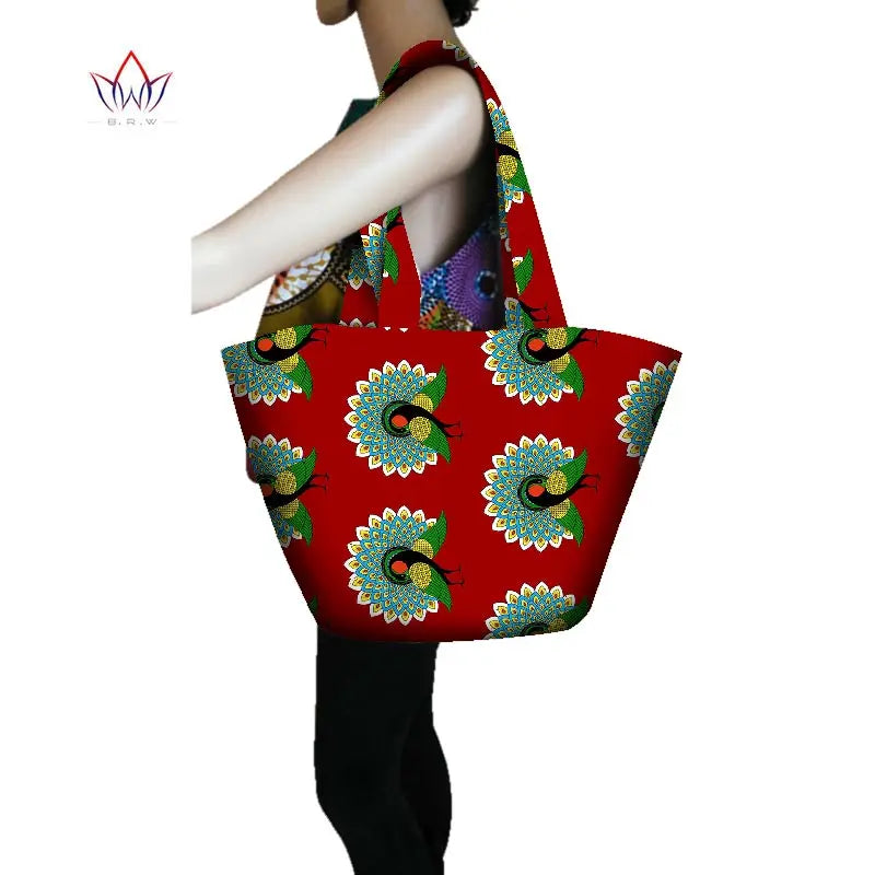 High Quality Real WAX Fabric African Bags SP046