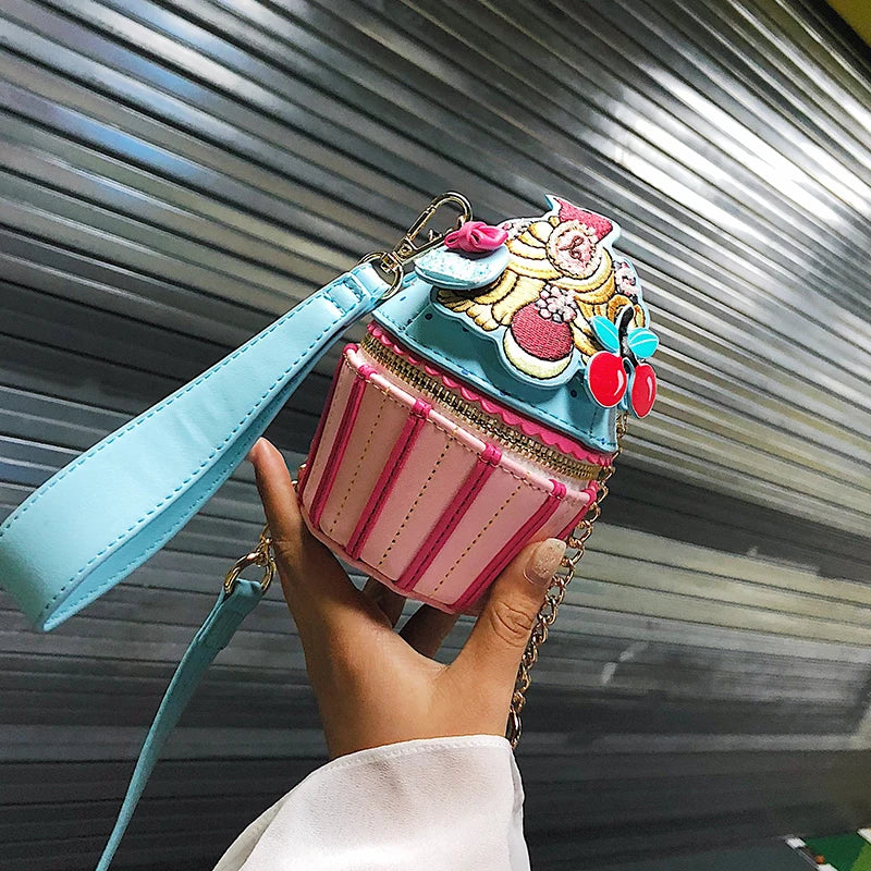 Cute Ice Cream Shape Shoulder Bag