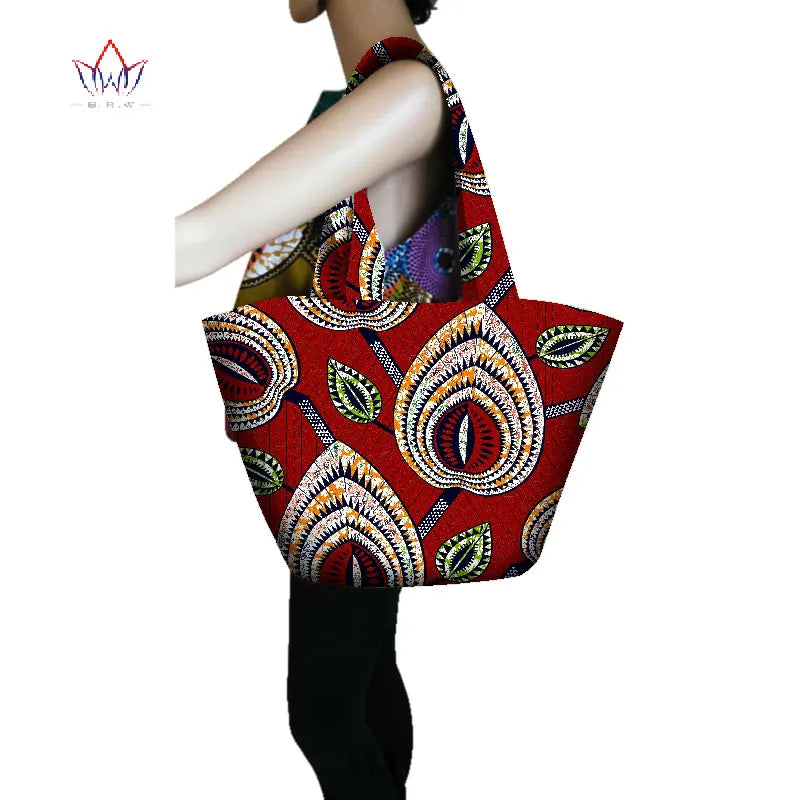 High Quality Real WAX Fabric African Bags SP046