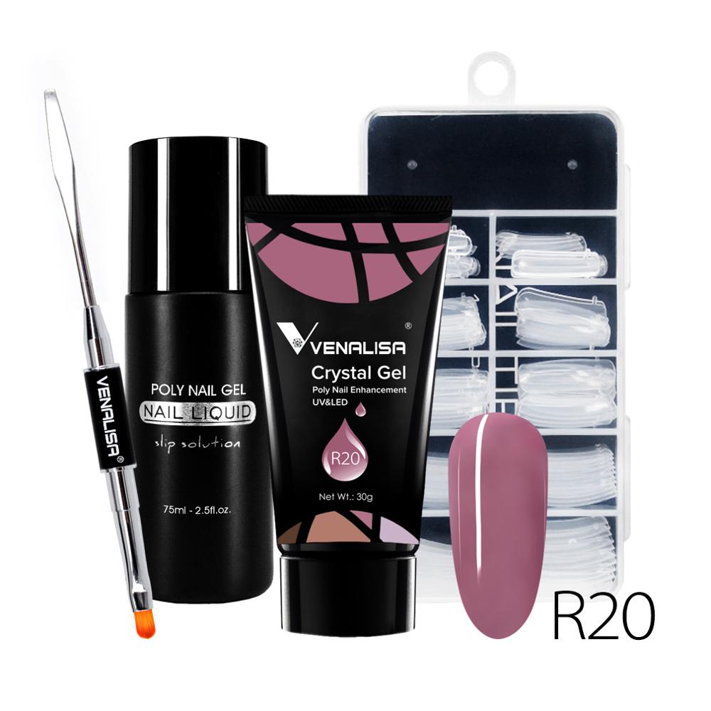 Venalisa Poly Nail Gel Kit Nail Art