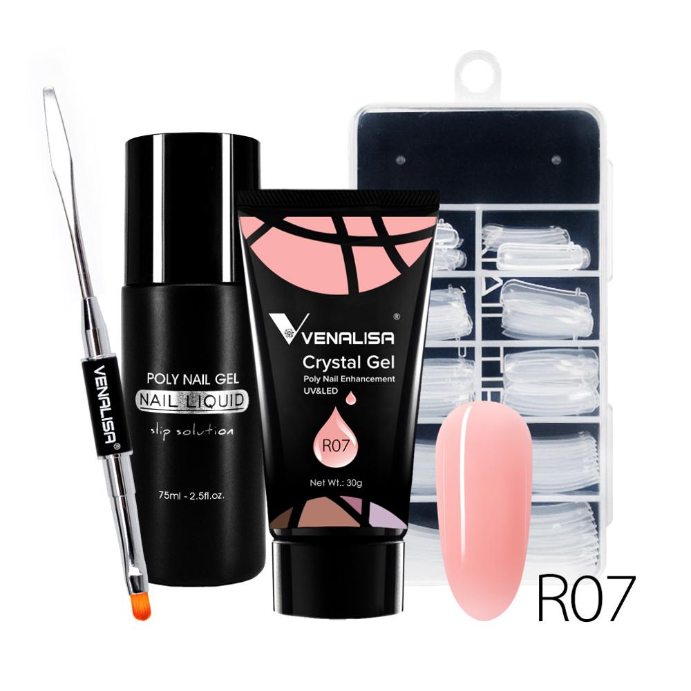 Venalisa Poly Nail Gel Kit Nail Art