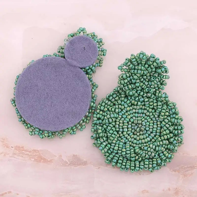 Statement Oorbellen Beaded Earrings