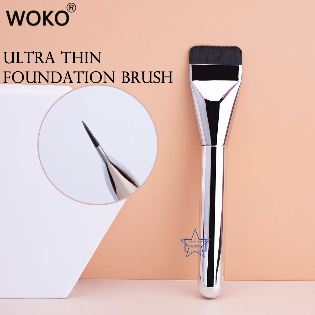 Ultra Thin Foundation Brush and Thin Face Contour Brush