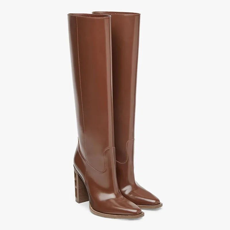 Arden Furtado Cowhide Knee-High Boots