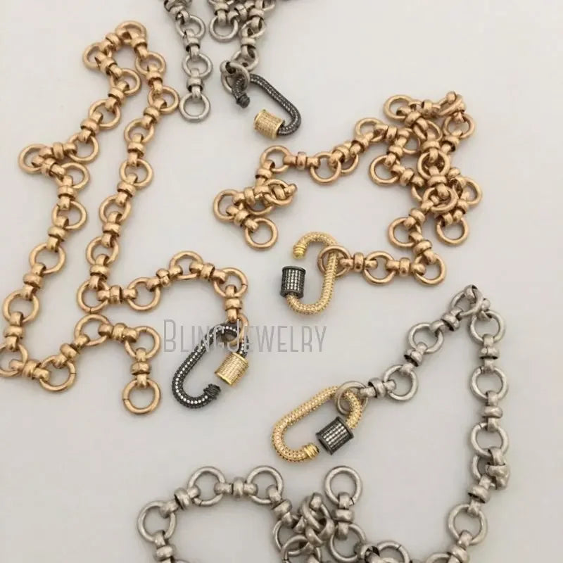 Chunk Cable Chain Layer Necklace