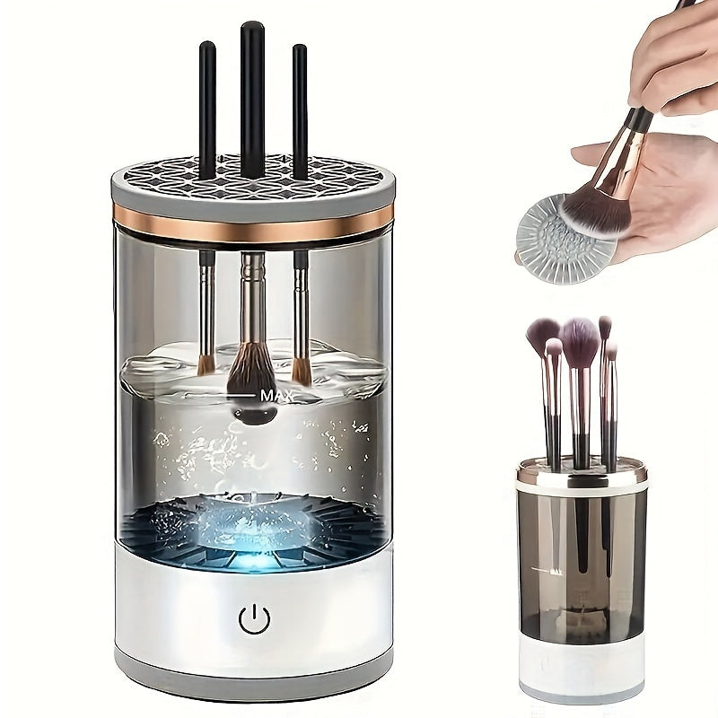 YAOWITHSU Portable USB Electric Makeup Brush Cleaner