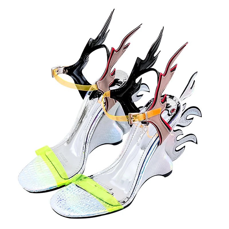 High Heels Sandals Platform Wedges