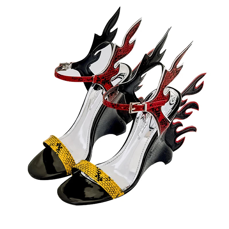 High Heels Sandals Platform Wedges
