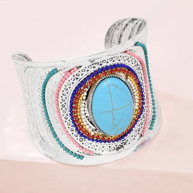Vintage Tibetan Turquoise Bracelets
