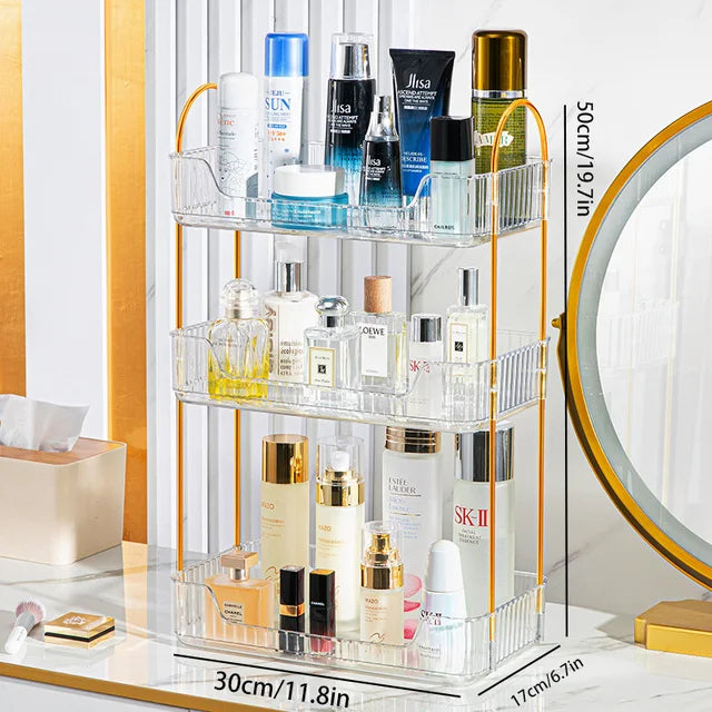 Bathroom Corner Storage Organizer Shelf