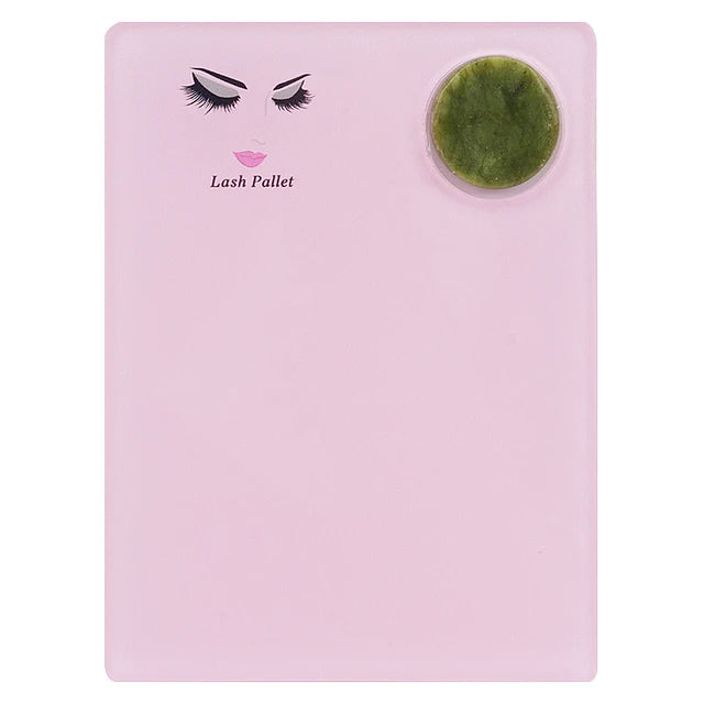 Acrylic Jade Stone Eyelash Extension Plate