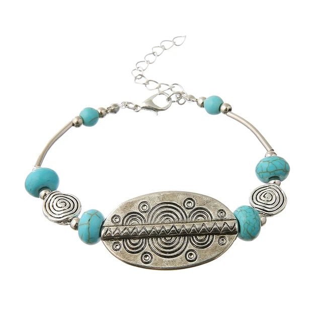 Vintage Tibetan Turquoise Bracelets