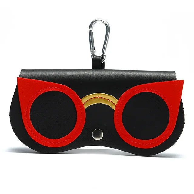 Women's Eyeglass Case Snap Closure Design