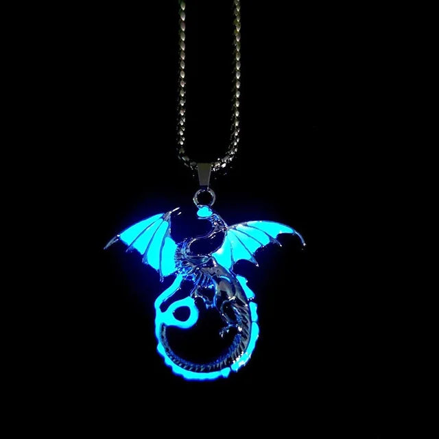 Luminous Demon Eye Pendant Necklace