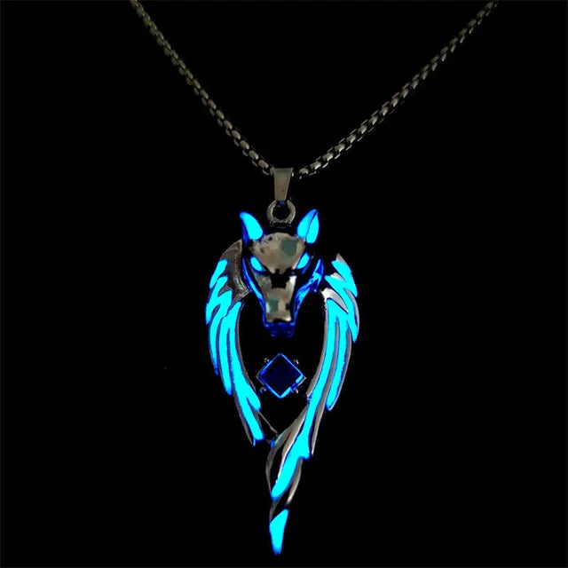 Luminous Demon Eye Pendant Necklace