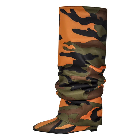 Onlymaker Camouflage Winter Boots