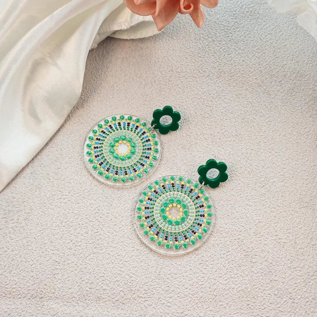 Summer Popular Boho Style Drop Earrings