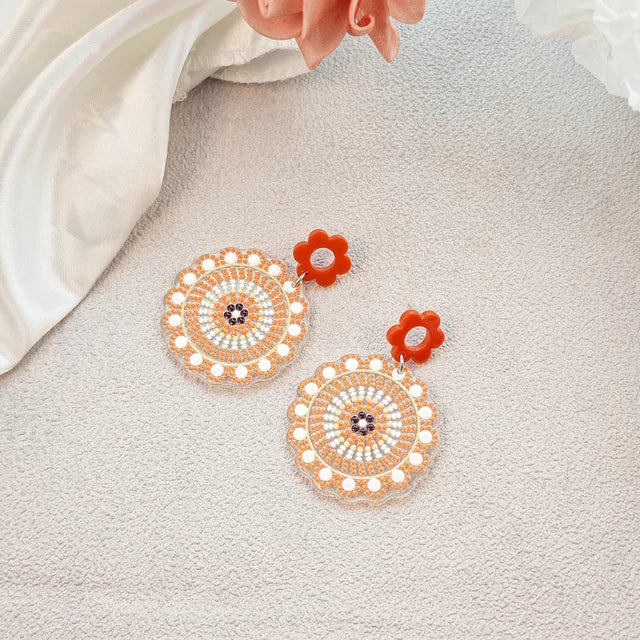 Summer Popular Boho Style Drop Earrings