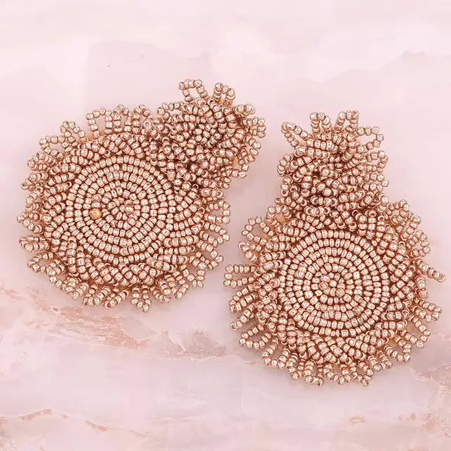 Statement Oorbellen Beaded Earrings