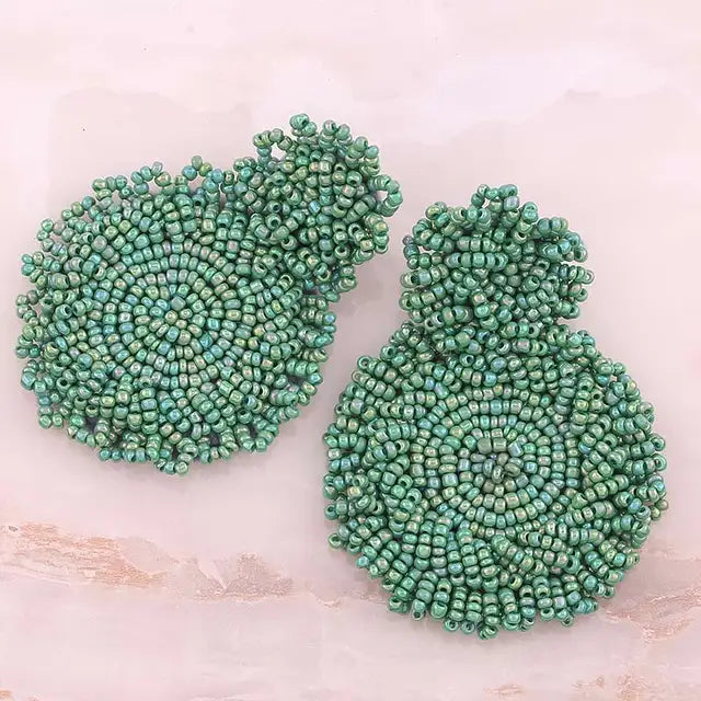 Statement Oorbellen Beaded Earrings