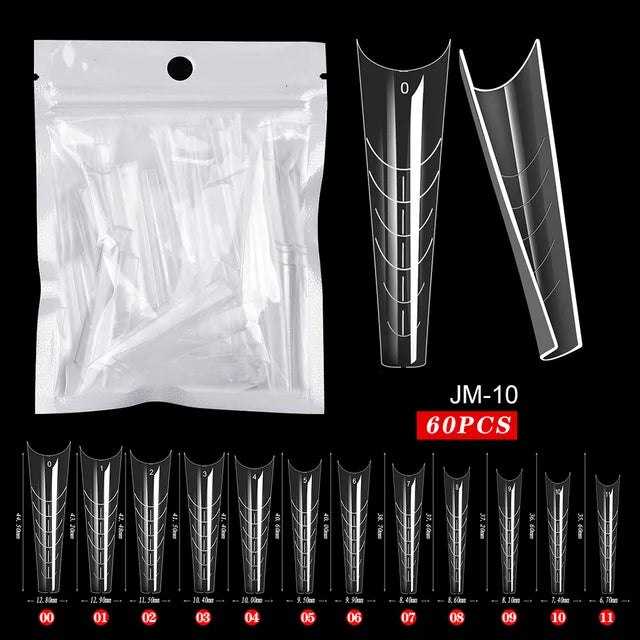 Fake Nails Poly Extension Gel Nail Form