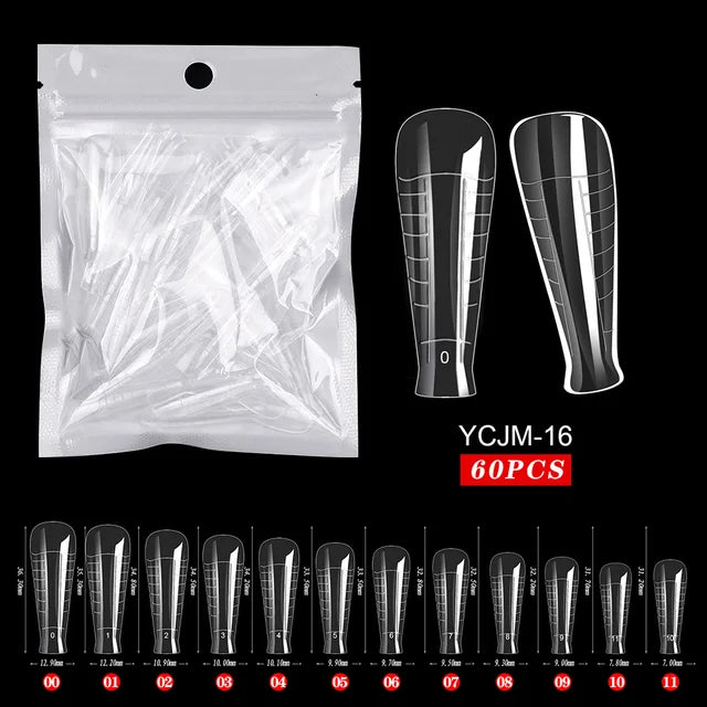 Fake Nails Poly Extension Gel Nail Form