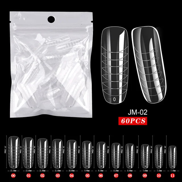 Fake Nails Poly Extension Gel Nail Form