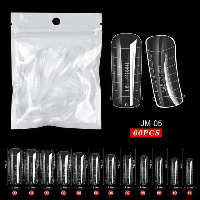 Fake Nails Poly Extension Gel Nail Form