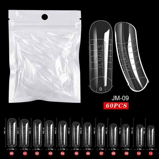 Fake Nails Poly Extension Gel Nail Form