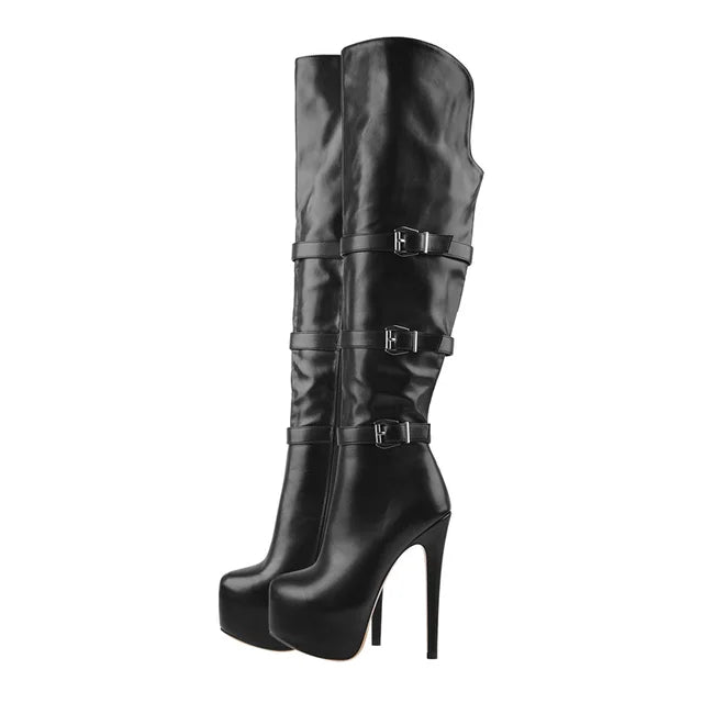 Onlymaker Platform Stiletto Boots