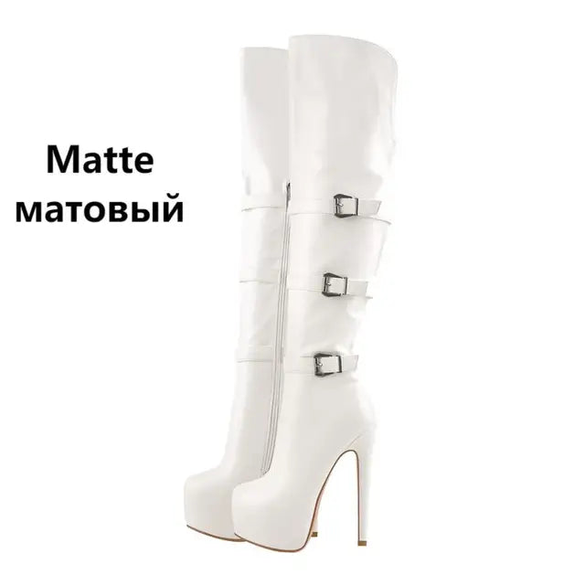 Onlymaker Platform Stiletto Boots