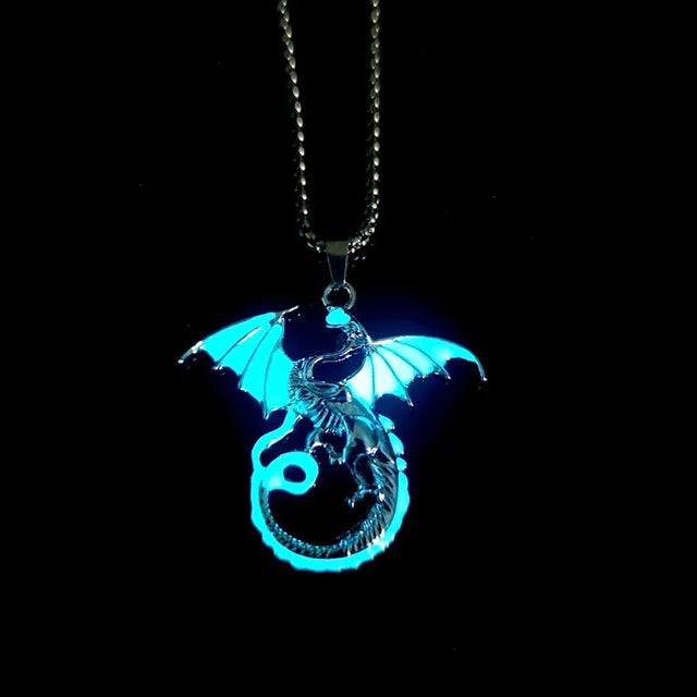Luminous Demon Eye Pendant Necklace
