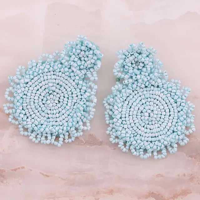 Statement Oorbellen Beaded Earrings