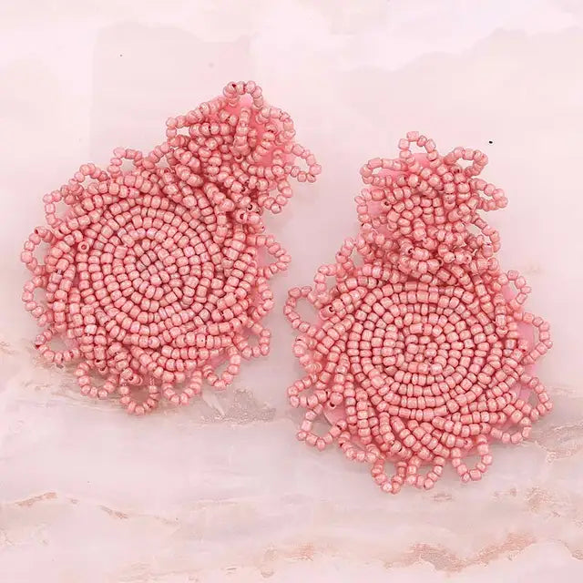 Statement Oorbellen Beaded Earrings