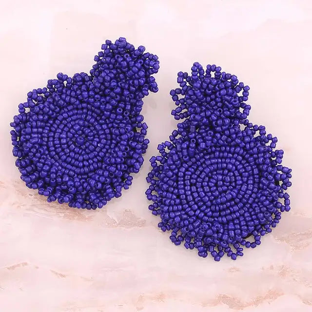 Statement Oorbellen Beaded Earrings