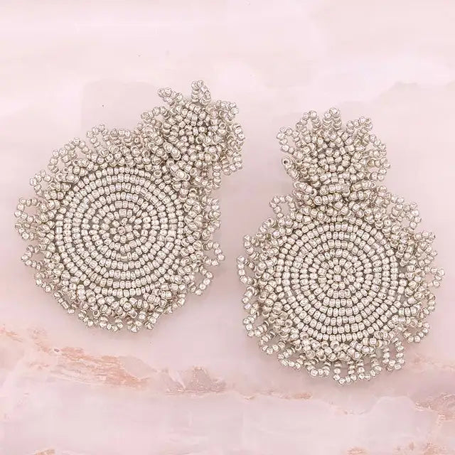 Statement Oorbellen Beaded Earrings