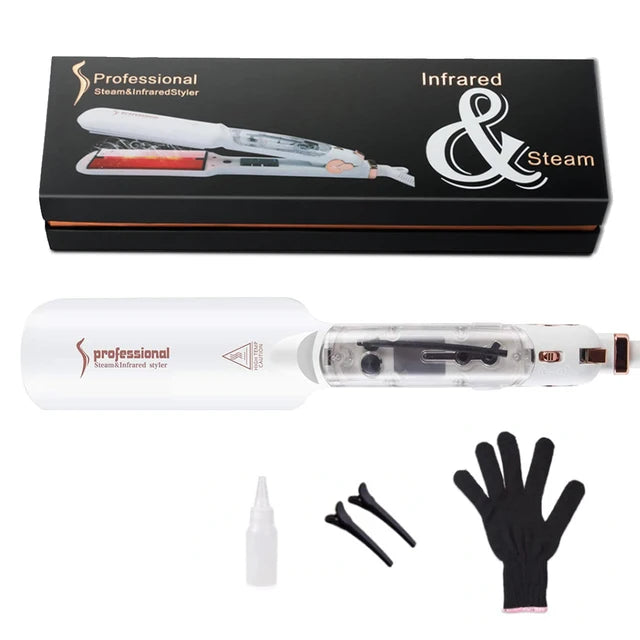 Infrared Steam Hair Straightener