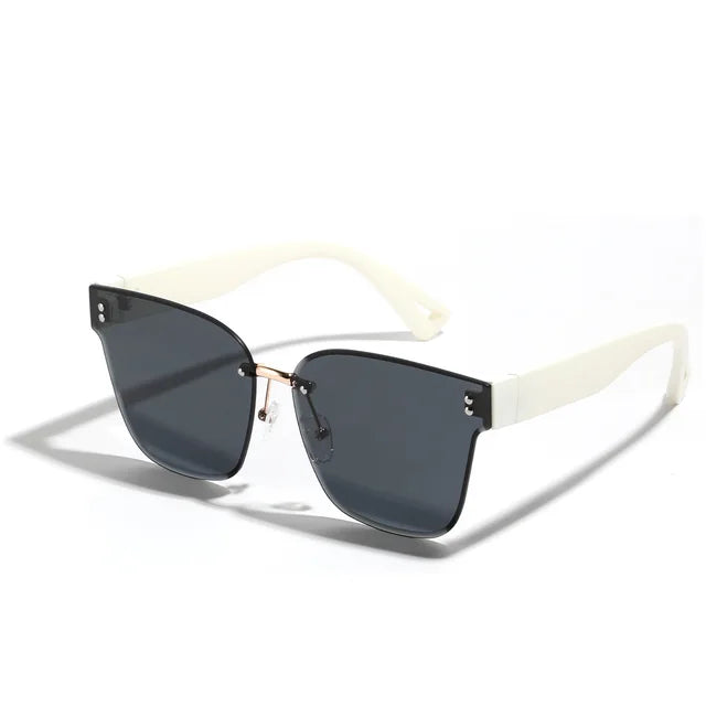 DDDLONG Retro Fashion Y2K Punk Rimless Sunglasses - Your Beauty Matters
